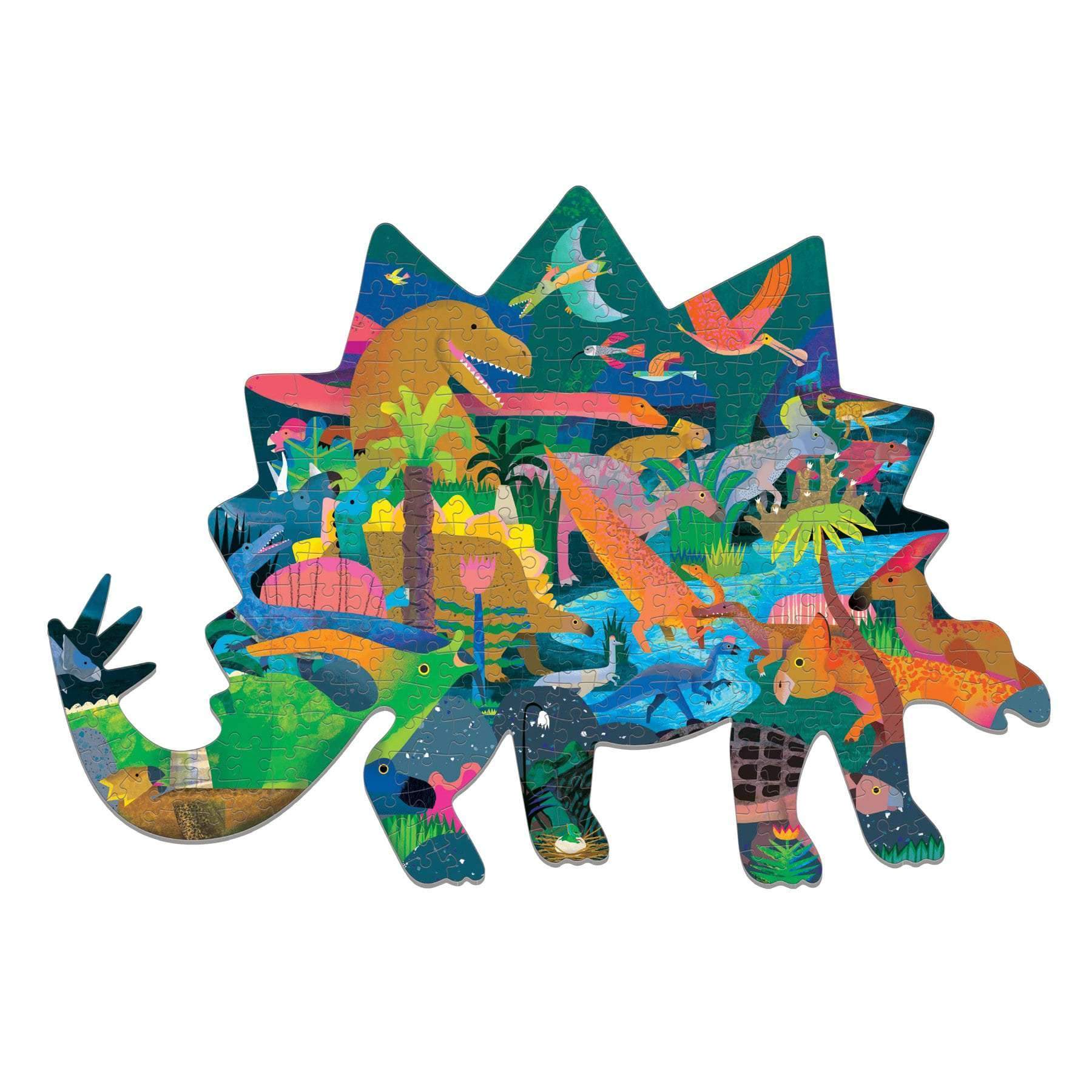 Dinosaurs Shaped 300pc Puzzle
