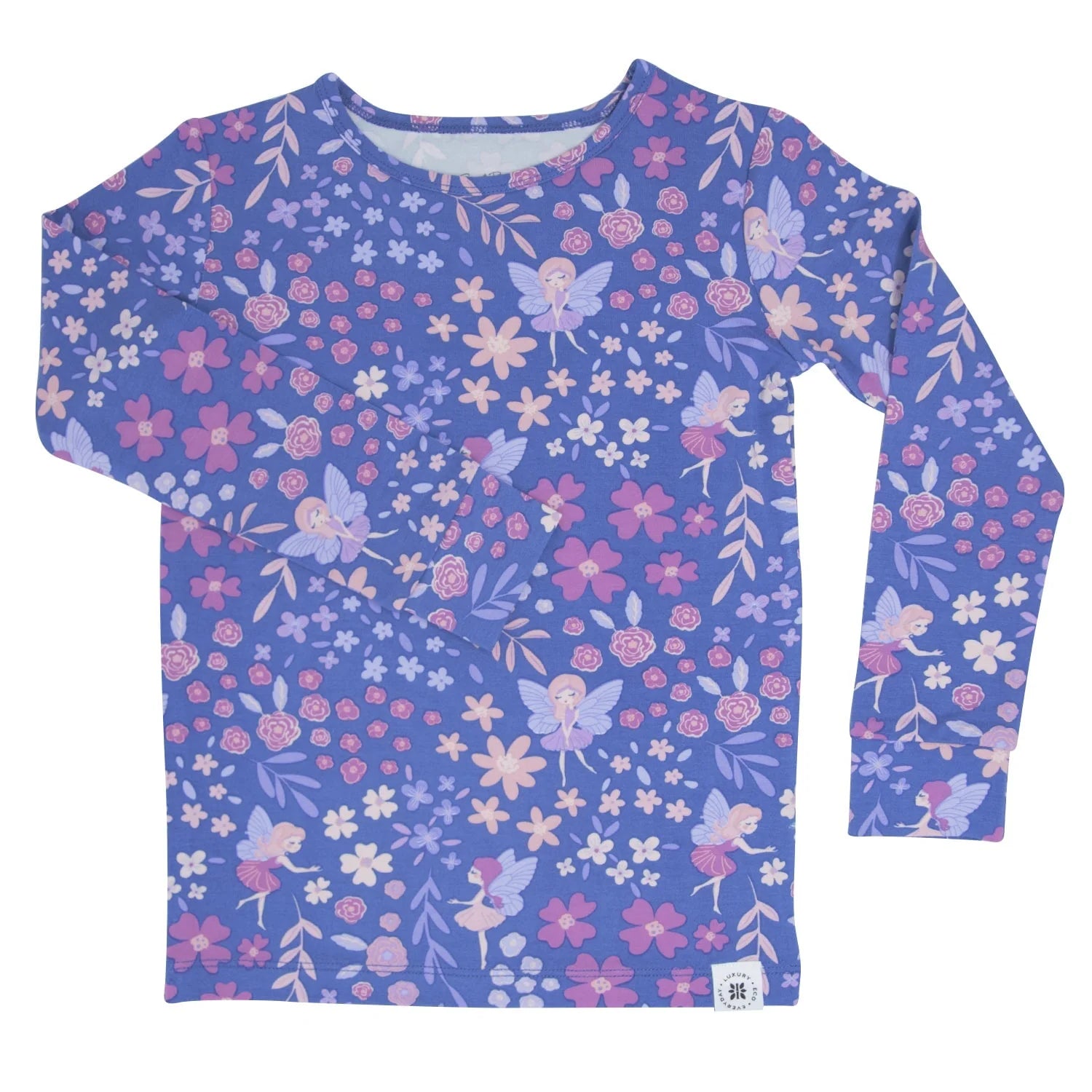Blue Floral Dream a Little Dream LS PJ Set