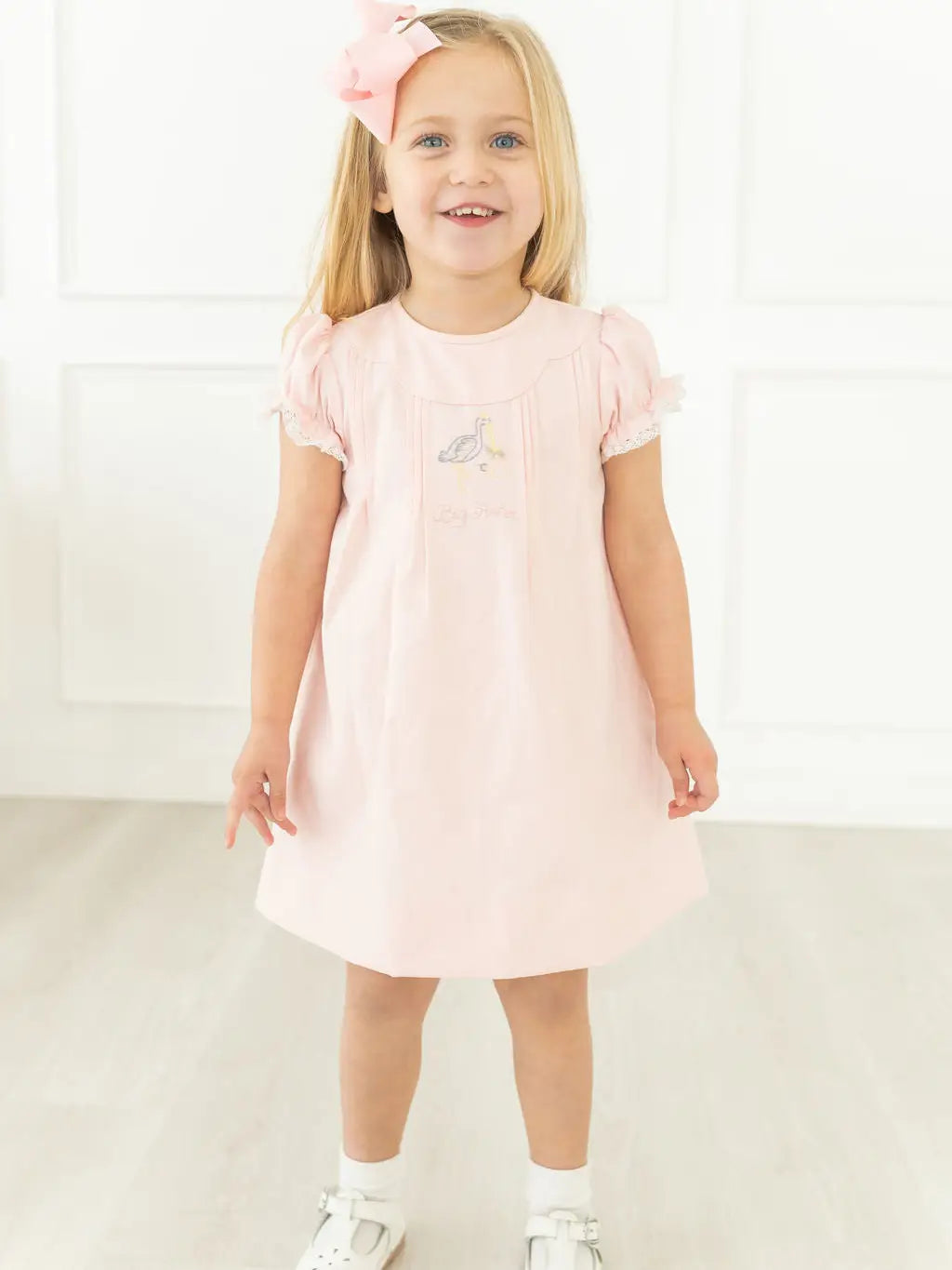 Big Sister Embroidered Dress