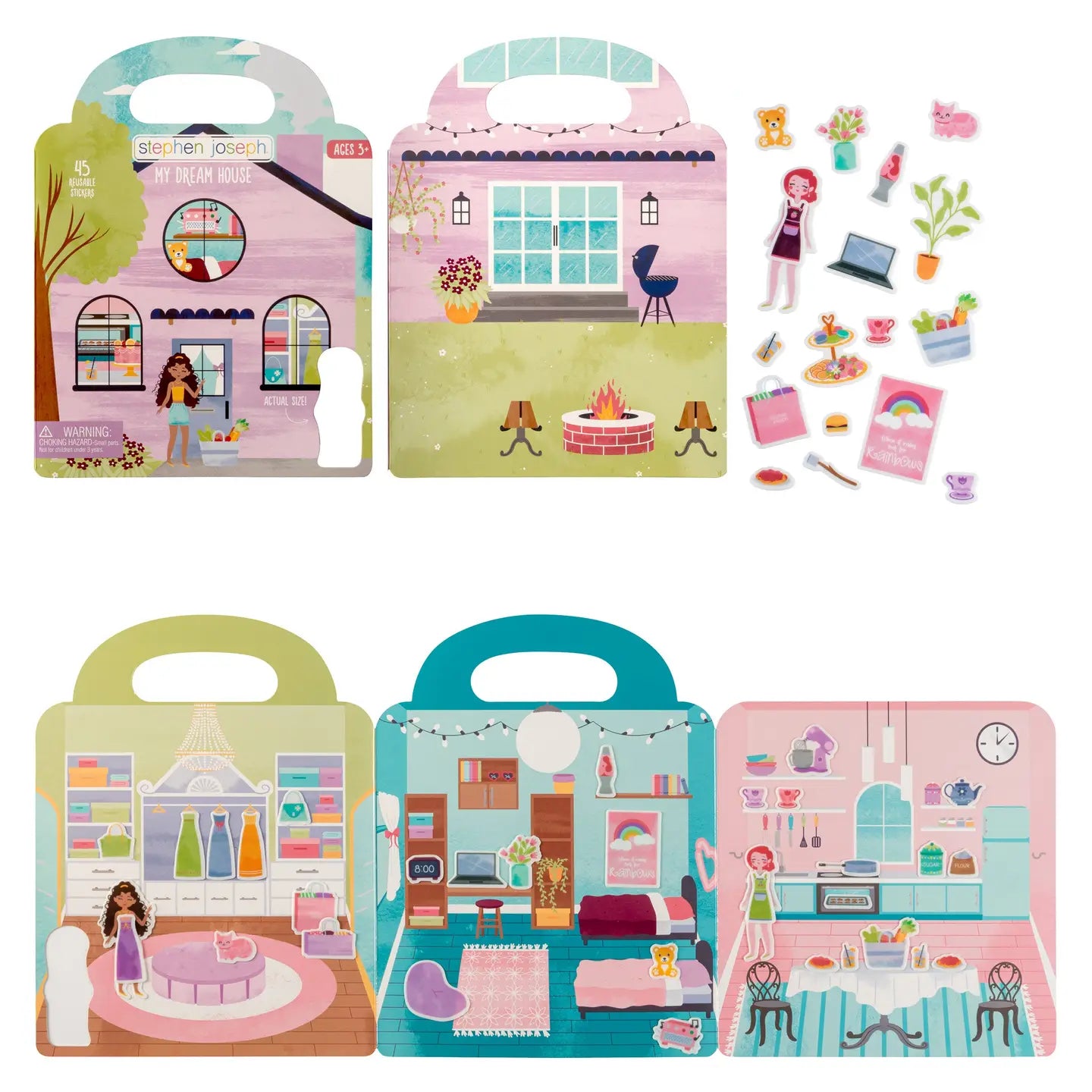 Reusable Sticker Book