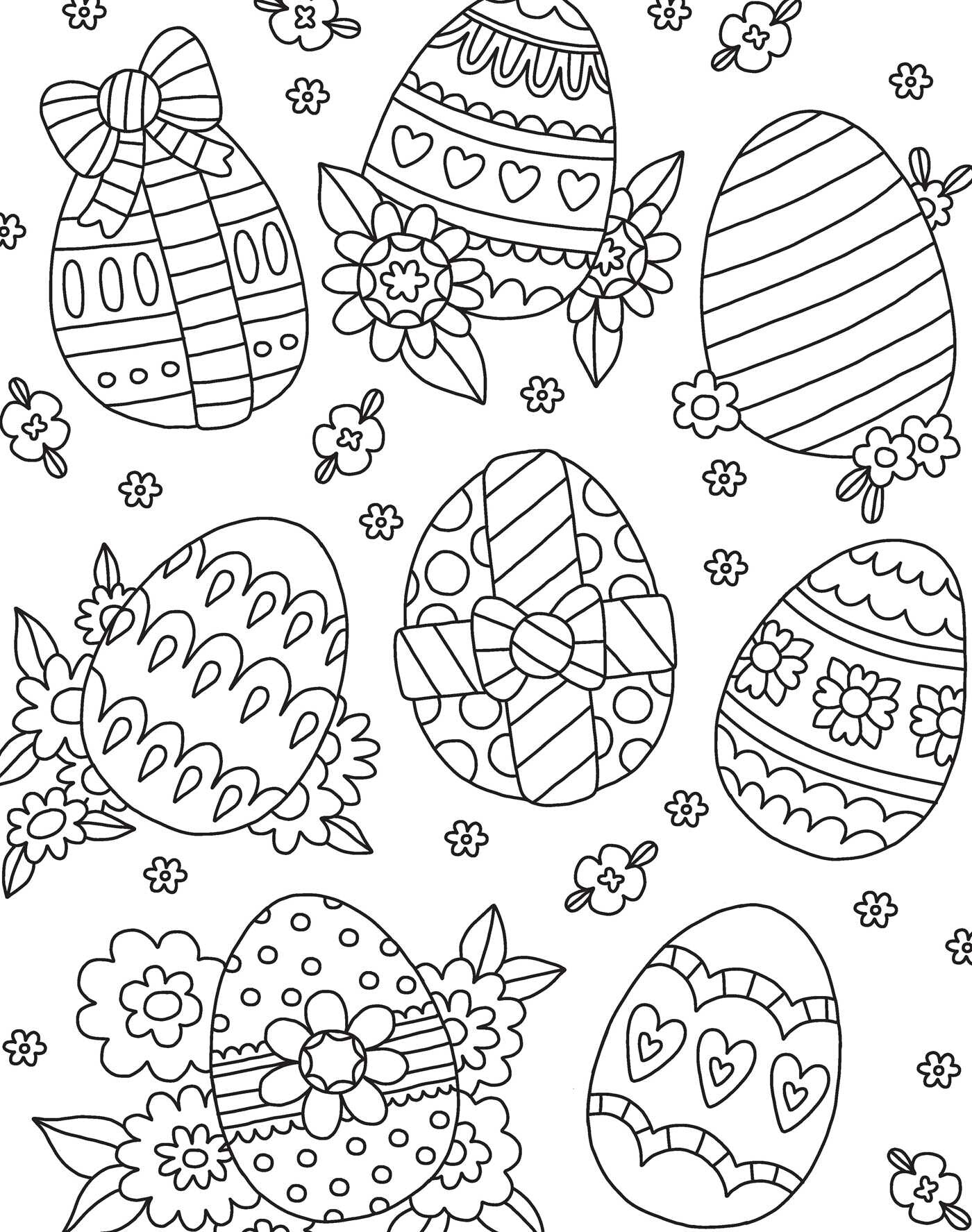 Easter Wonderland: Coloring Book by