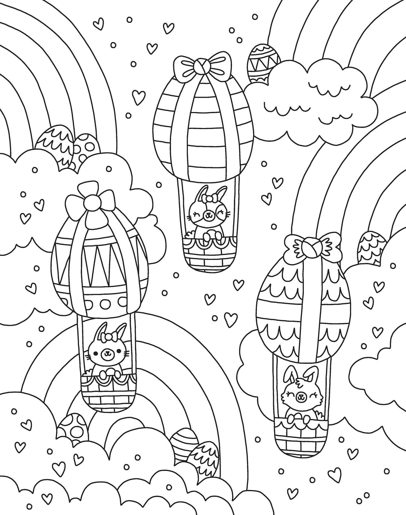 Easter Wonderland: Coloring Book by