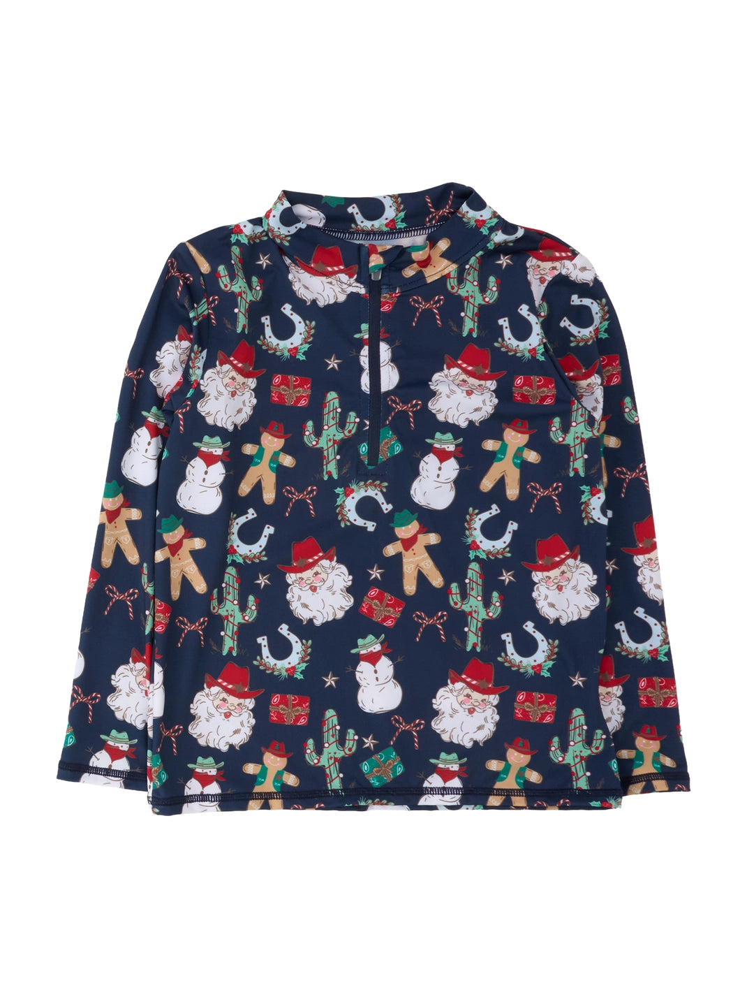Giddy Up Santa Performance Quarter Zip