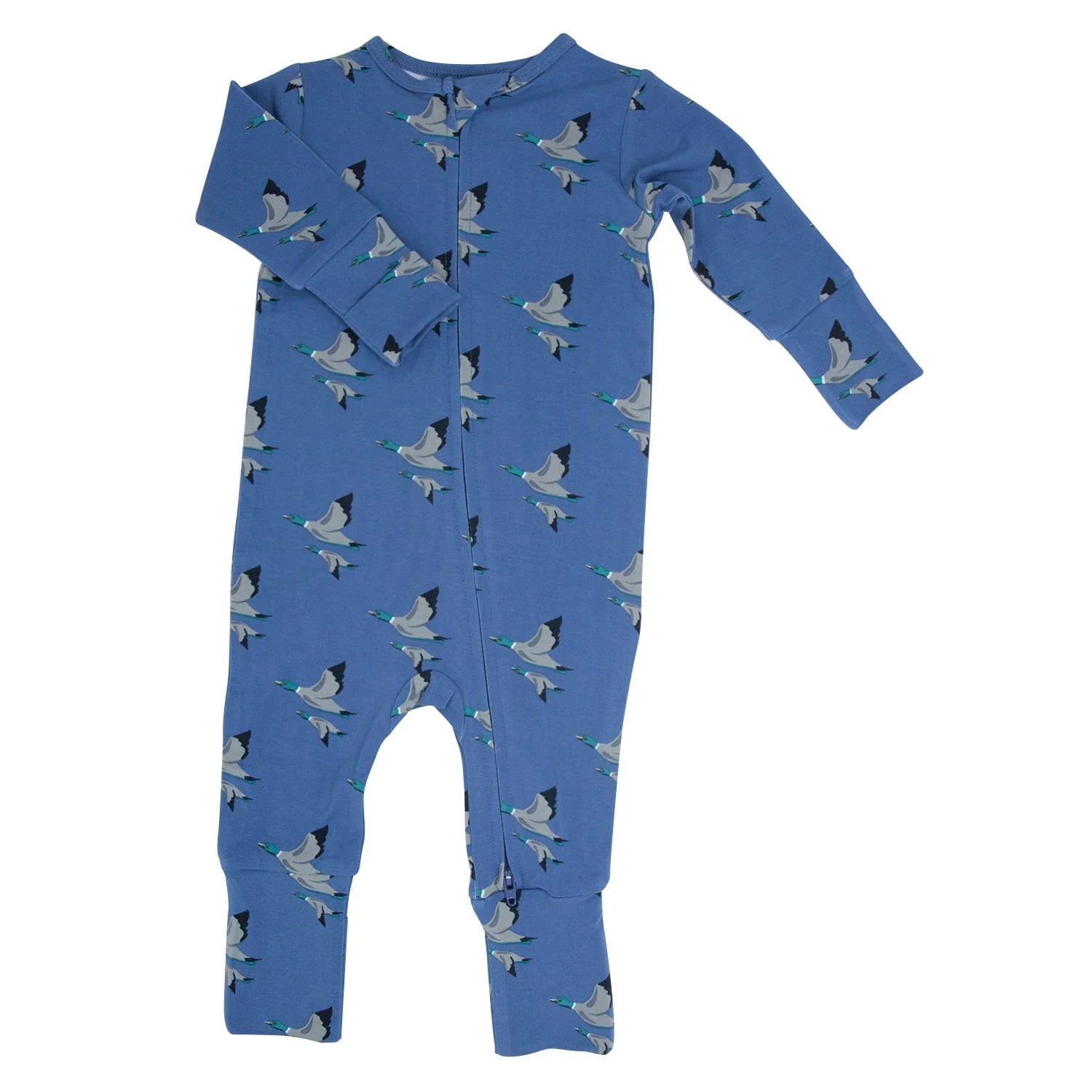 Blue Mallard Duck Elmer Fudd Conv Romper