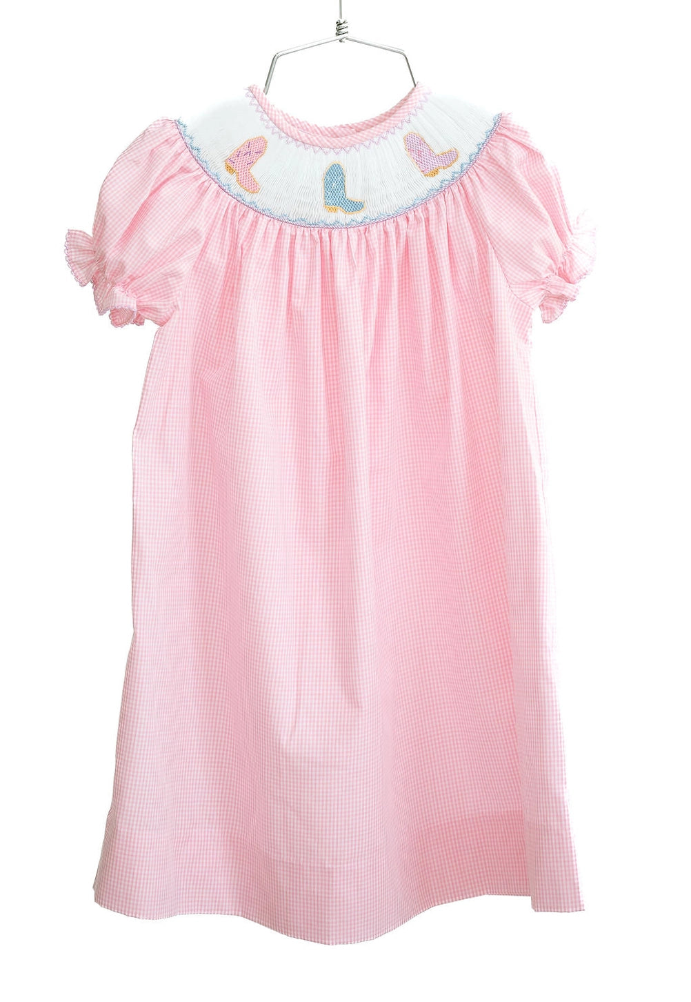 Cowgirl Boots Smocked Helen Dress