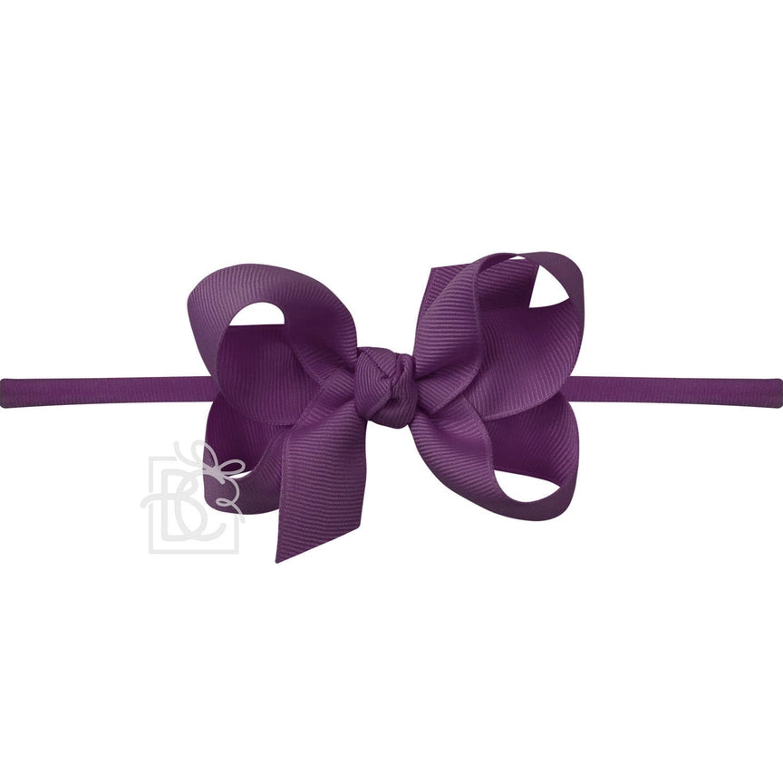 Pantyhose Headband w 3.5" Bow