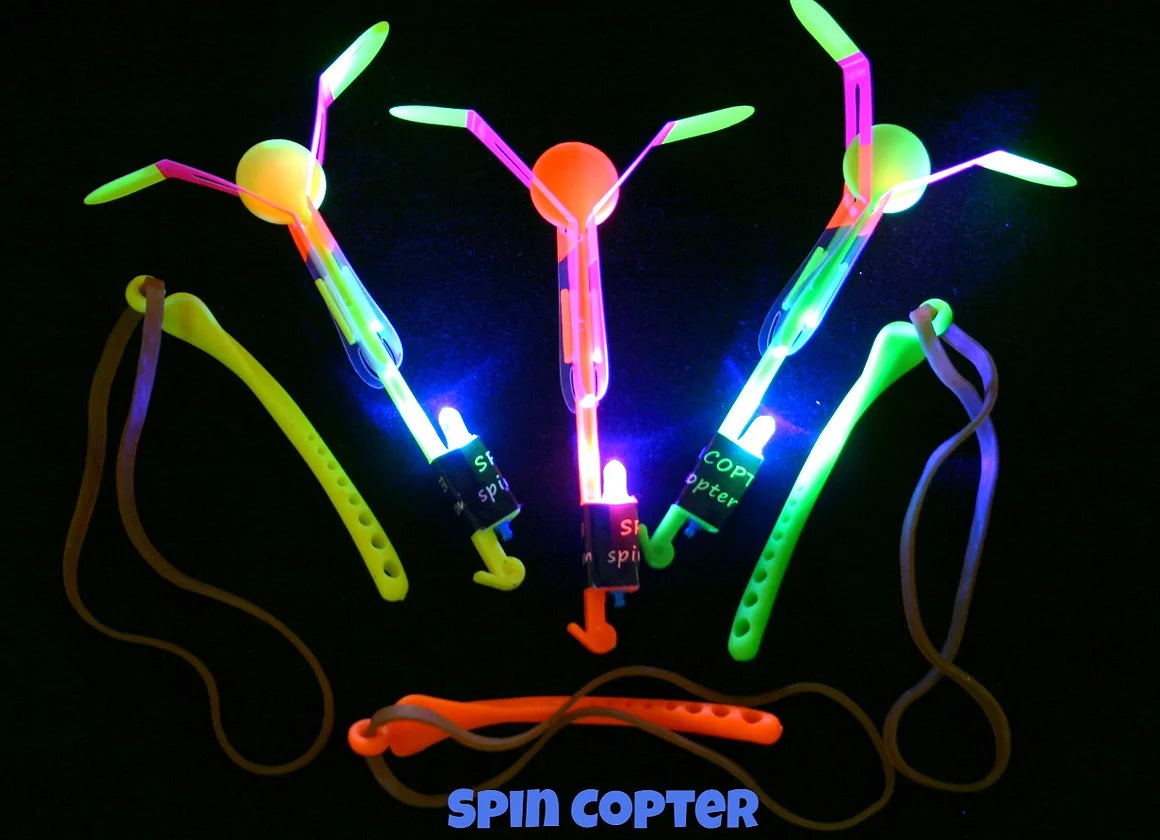 Spin Copter: LED Helicopter