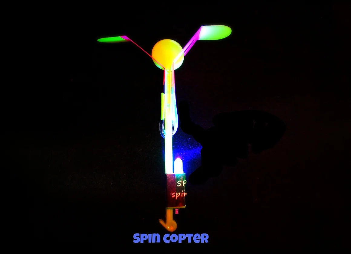 Spin Copter: LED Helicopter