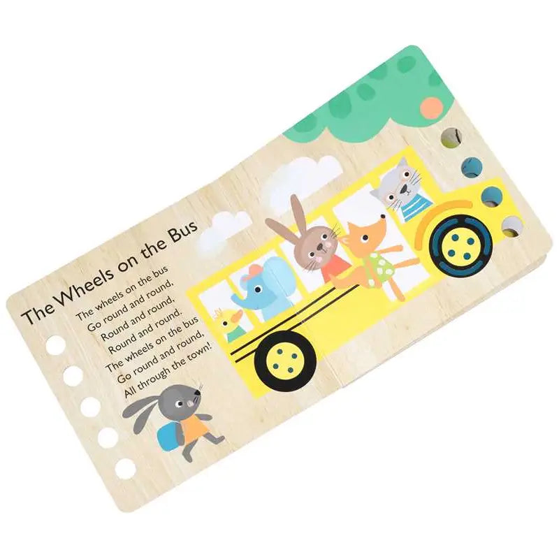 Touch and Trace Nursery Rhymes: The Wheels on The Bus