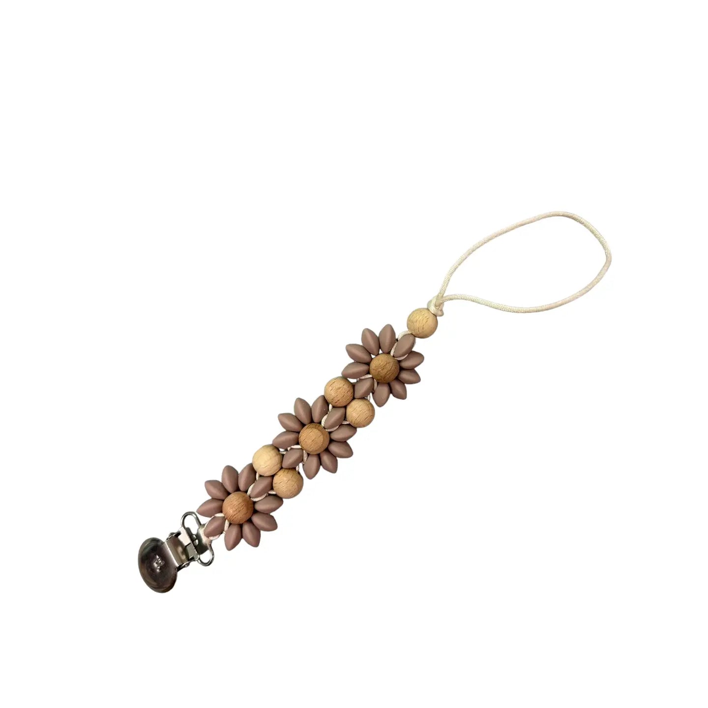Flower Pacifier Clip