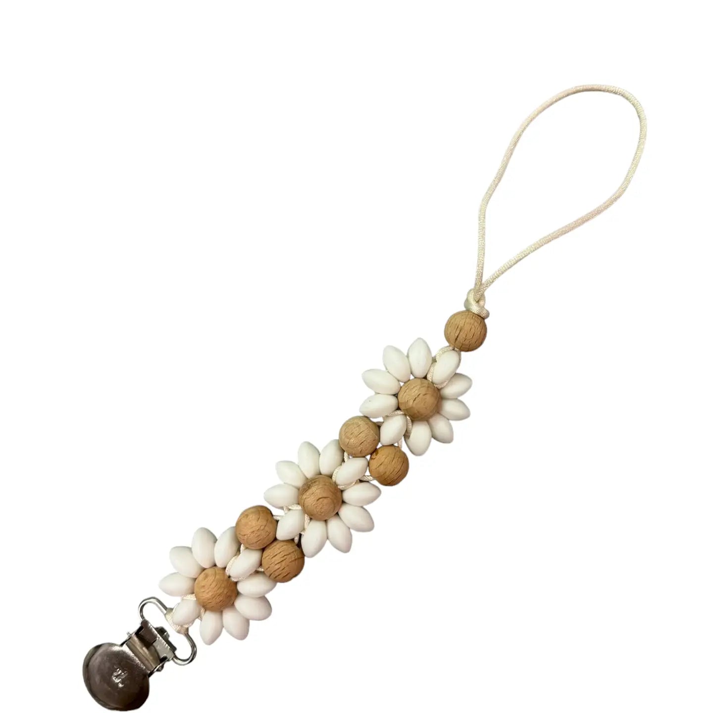 Flower Pacifier Clip