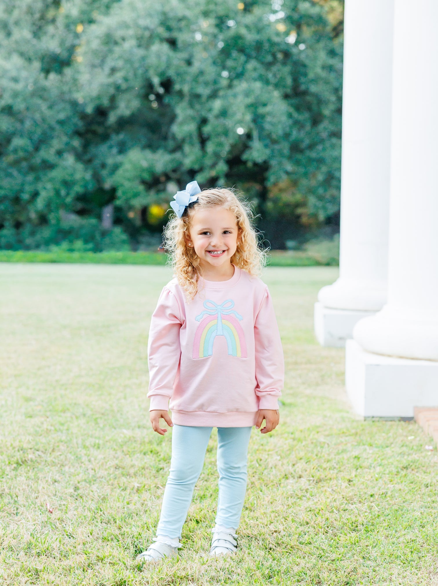 French Terry Rainbow Pullover