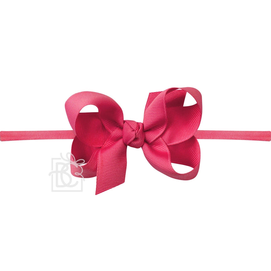 Pantyhose Headband w 3.5" Bow