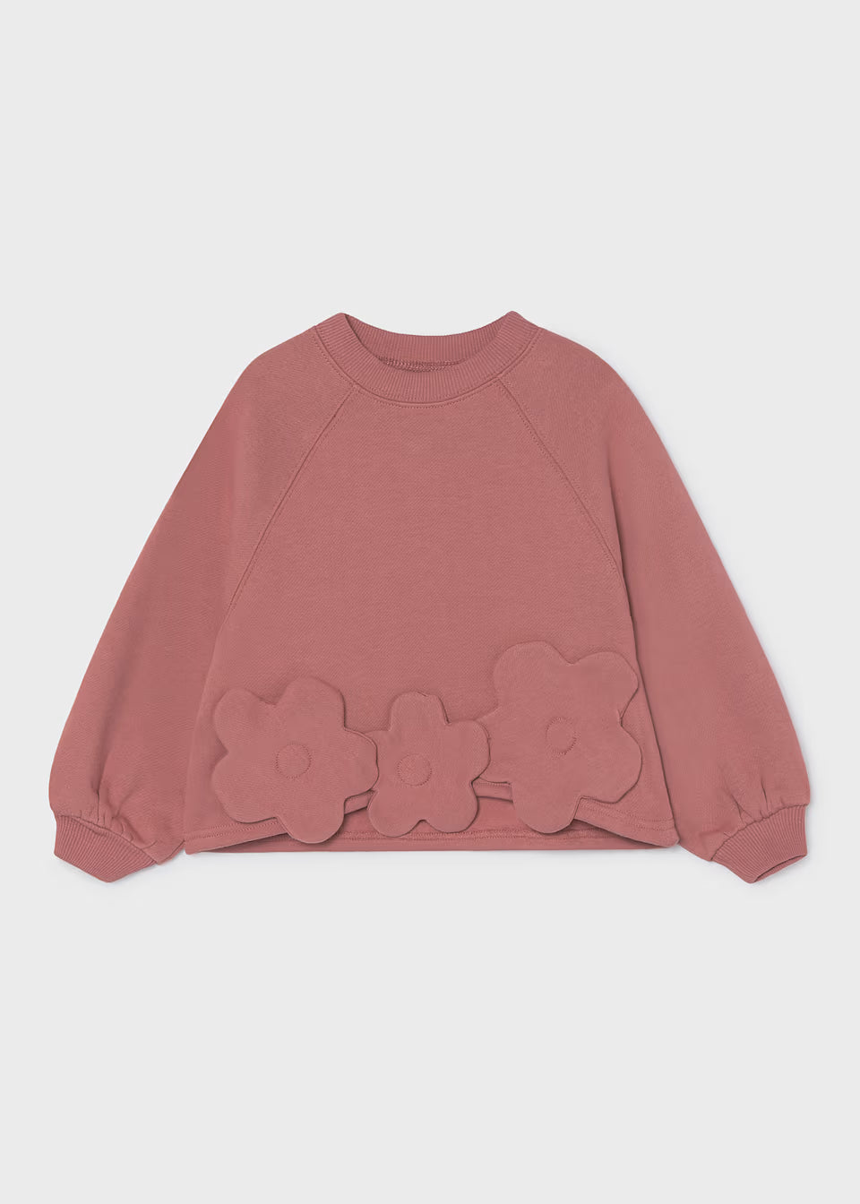 Floral Applique Pullover