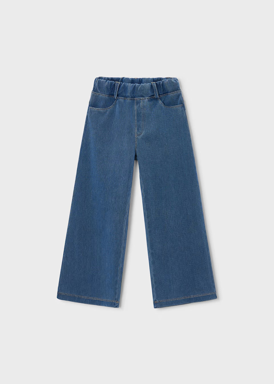 Stretchy Denim Trousers