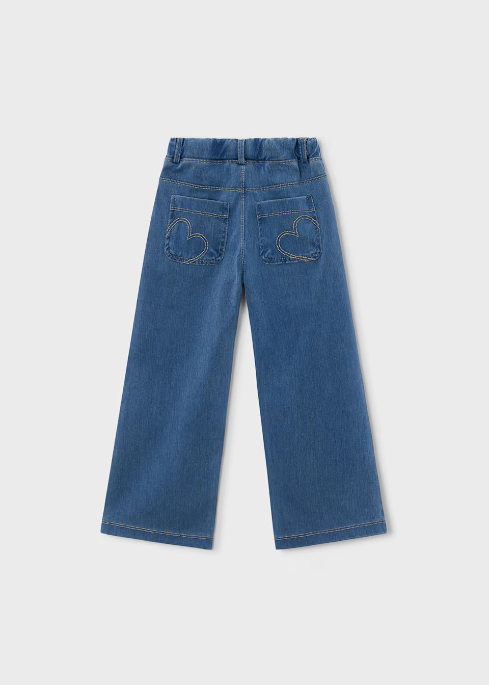 Stretchy Denim Trousers