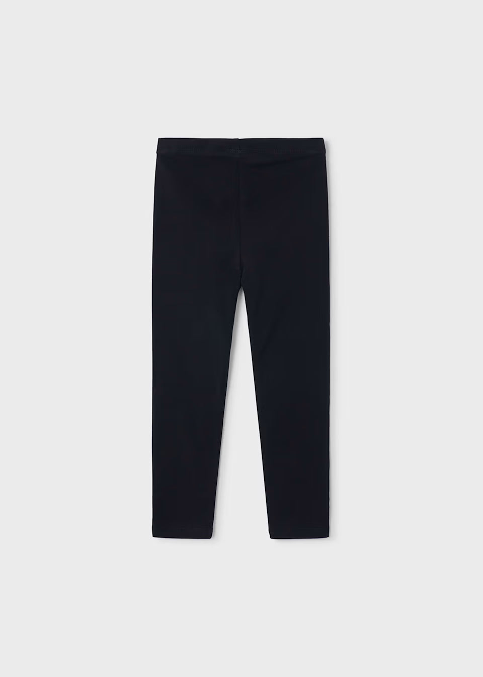 Black Basic Knit Leggings