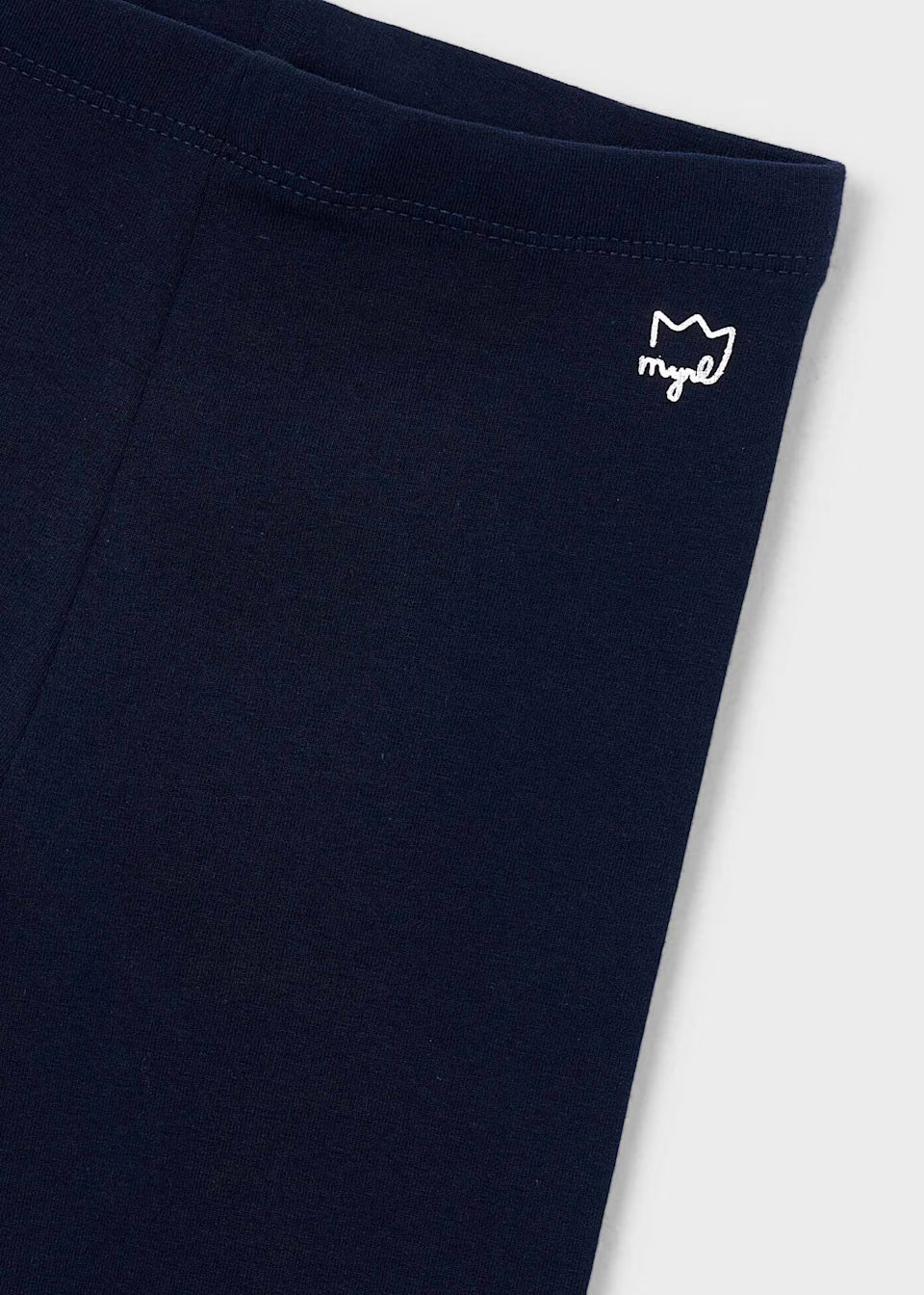 Navy Knit Leggings