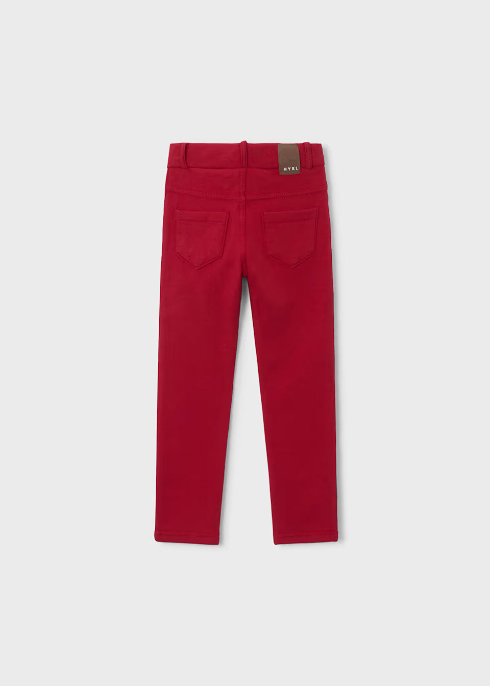 Red Fleece Trousers