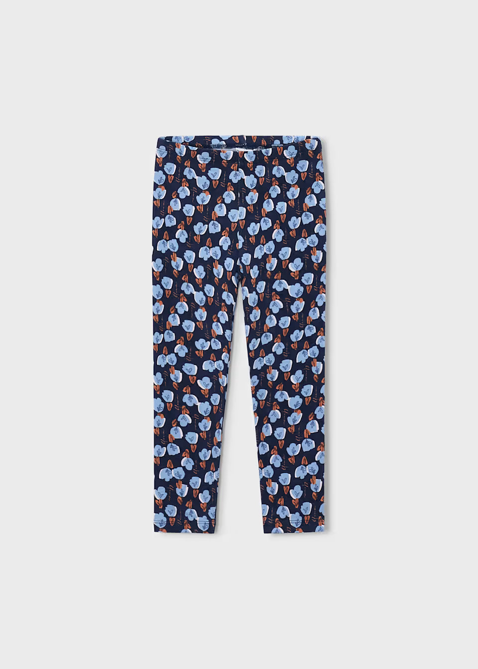 Blue Crochet Pocket Legging Set