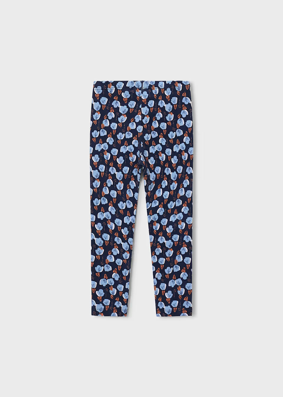 Blue Crochet Pocket Legging Set