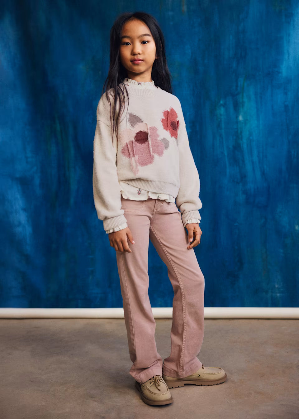 Blush Flare Jeans