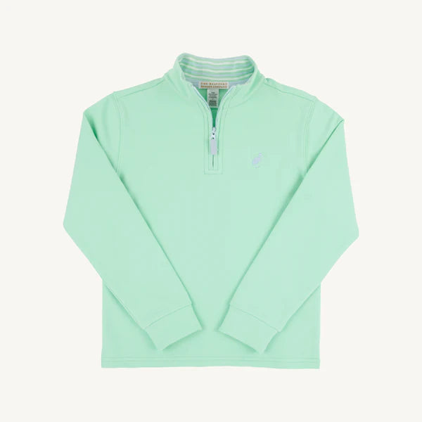 TBBC Hayword Half Zip Grace Bay Green