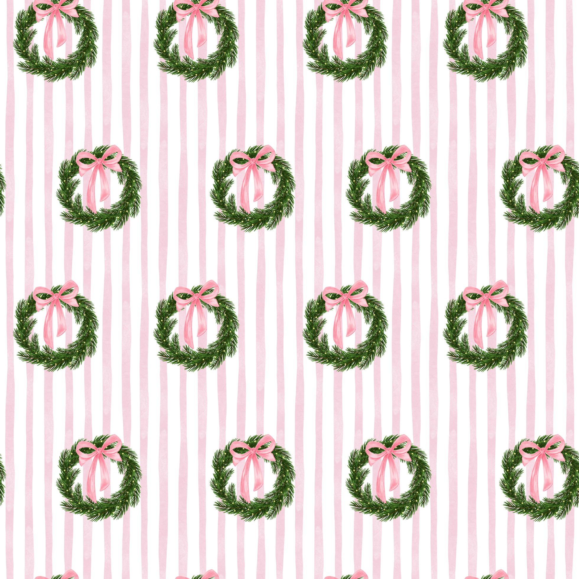 Holiday Wreath PJ Set