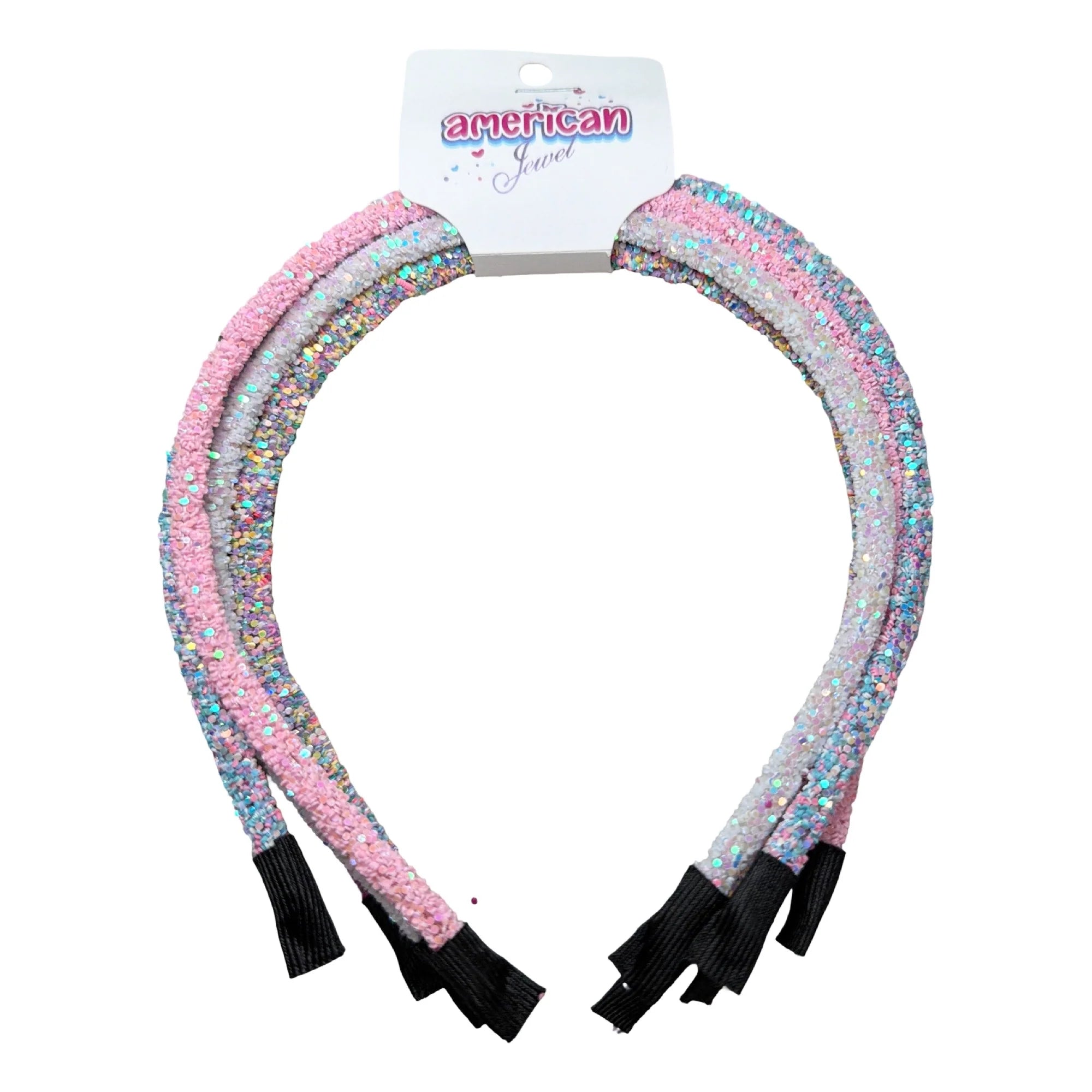 American Jewel Set of 5 Headbands