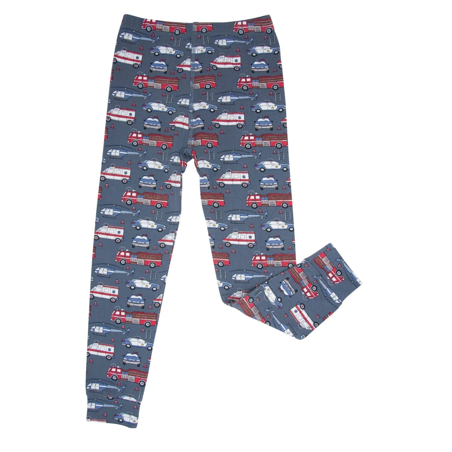 Blue Ironman First Responders LS PJ Set