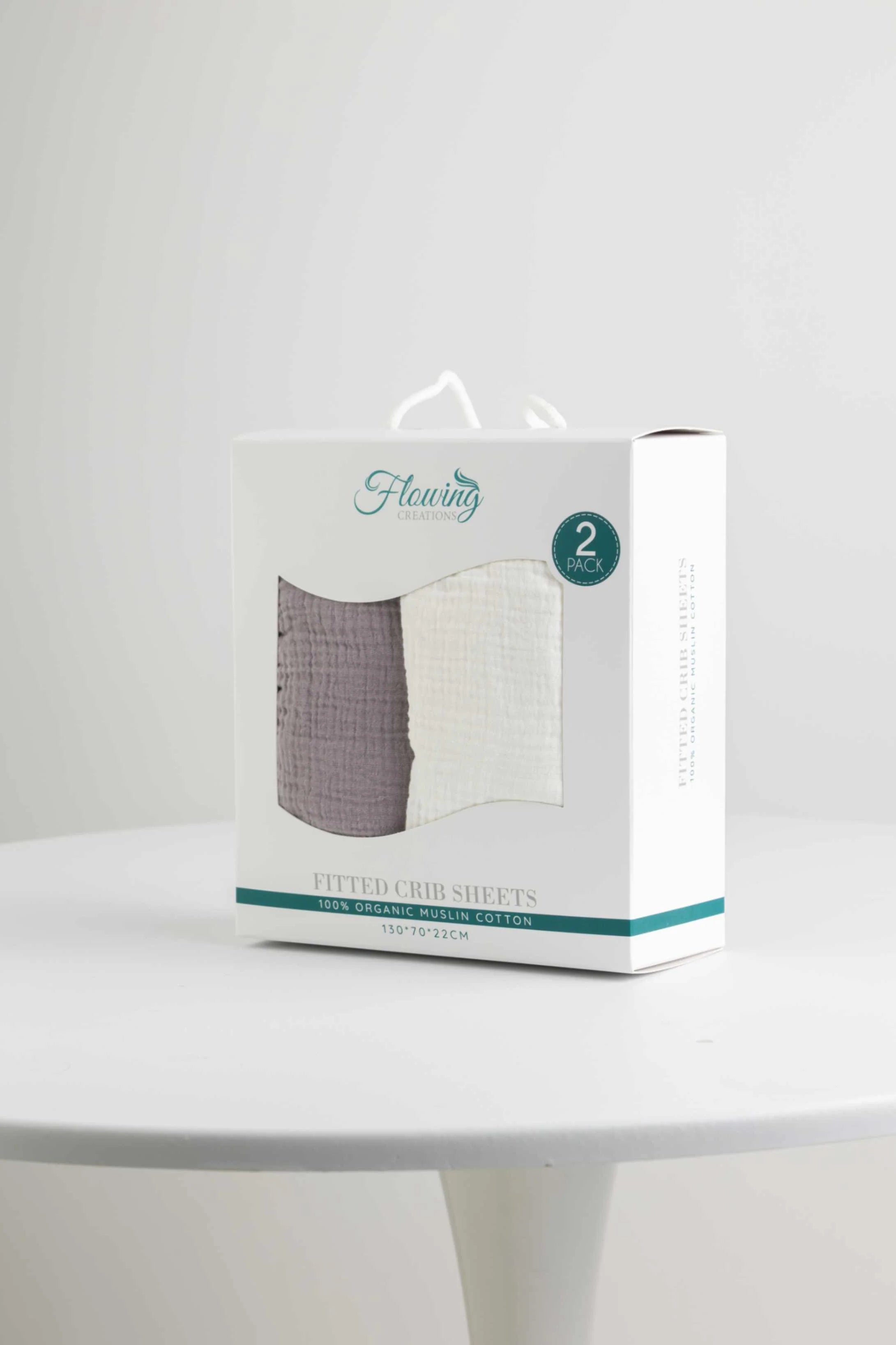 Flowing Creations Crib Sheet Set