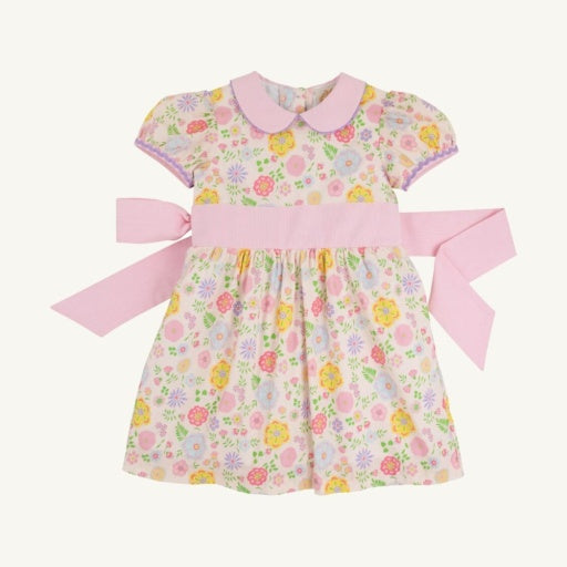 Cindy Lou Sash Dress-Broadcloth