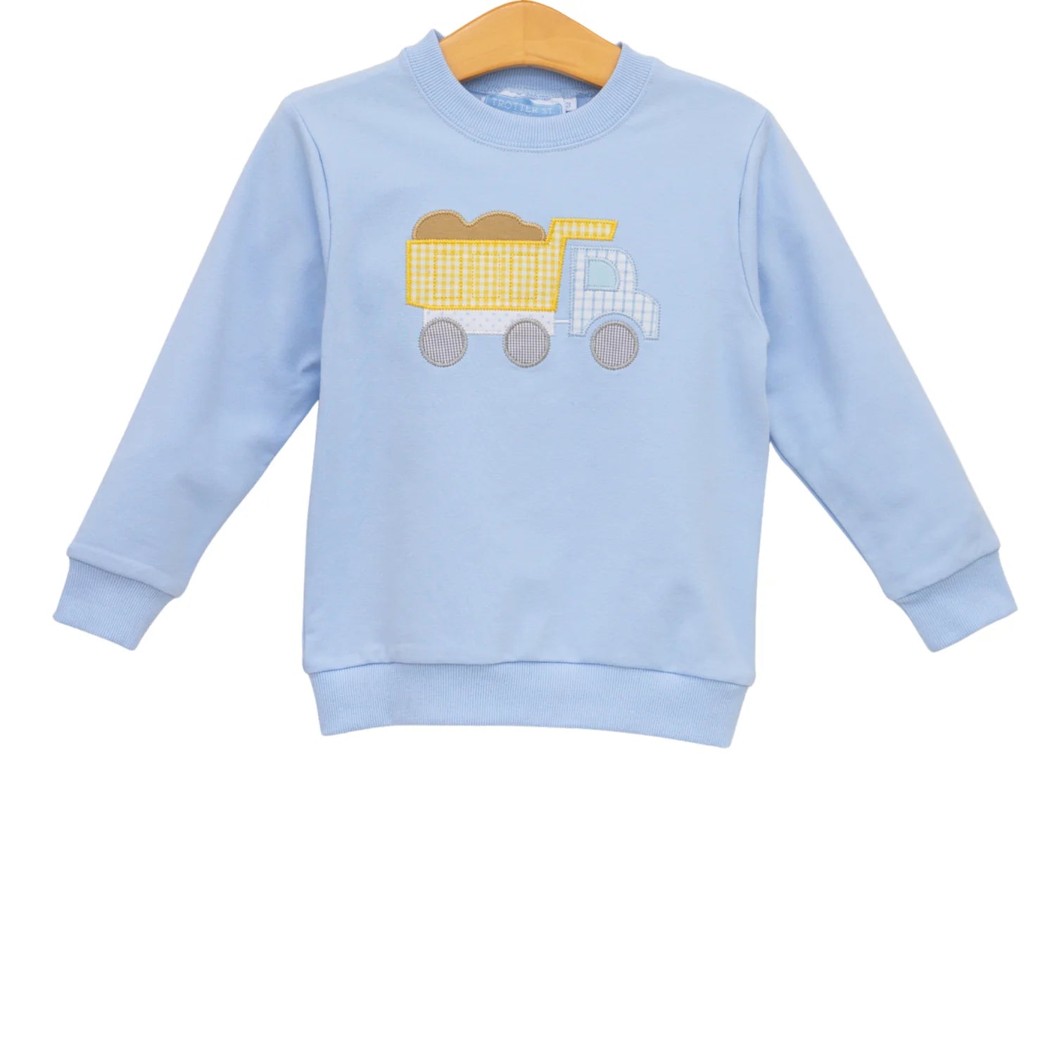French Terry Dump Truck Pullover