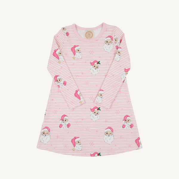 TBBC LS Polly Play Dress - Dear Santa