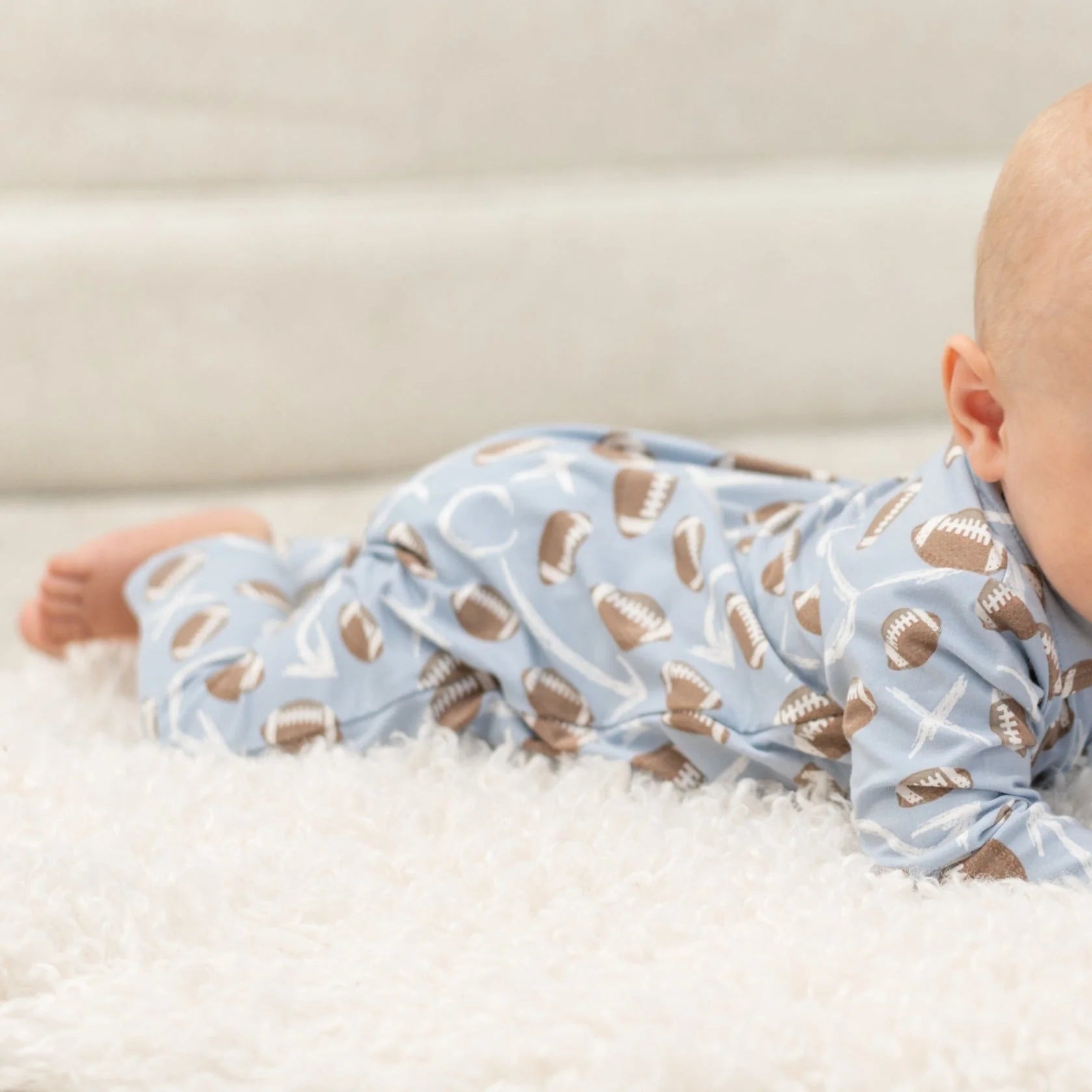 Football Polo Romper