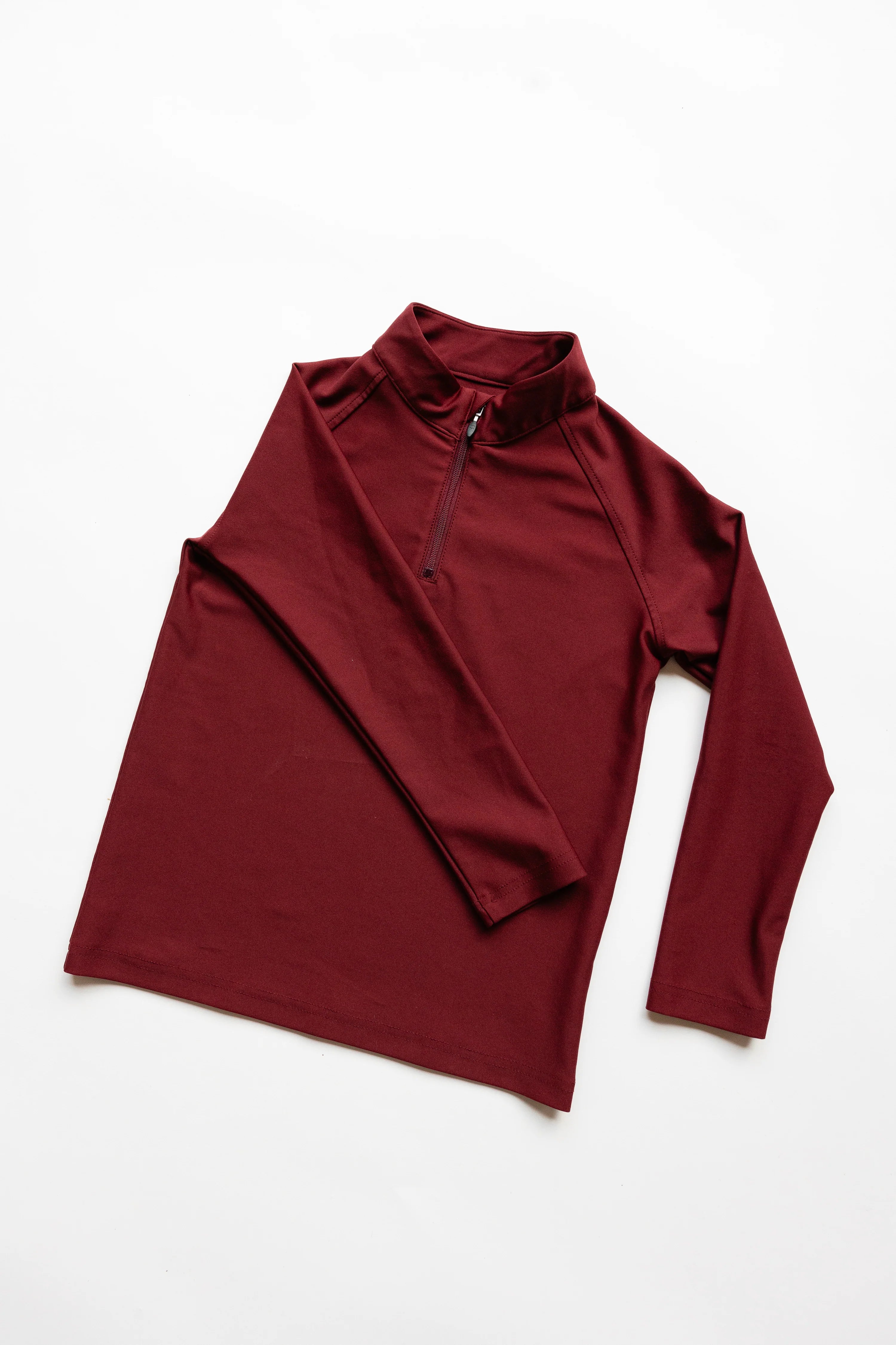 Maroon Half Zip