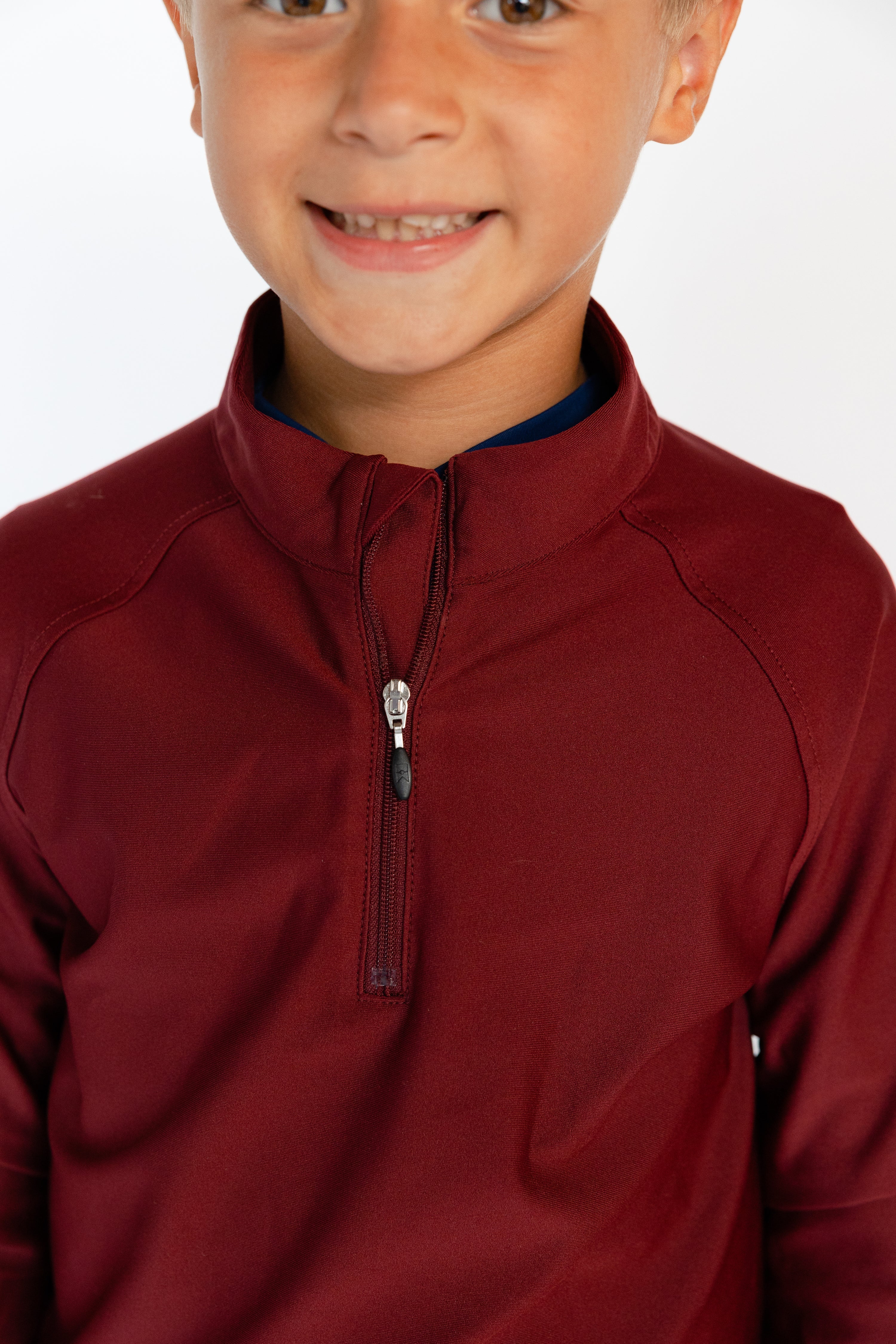 Maroon Half Zip