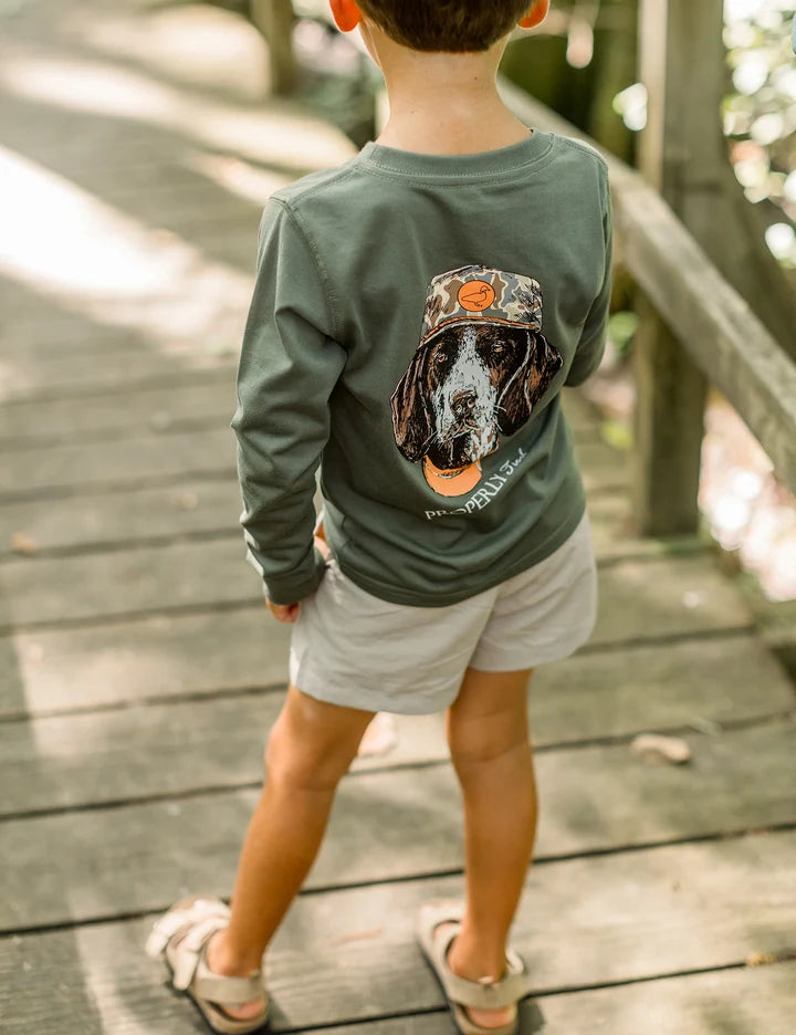 Olive Man's Best Friend LS T-Shirt