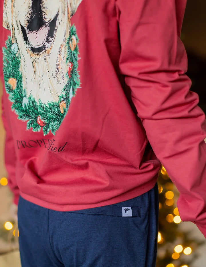 Deck The Paws LS T-Shirt