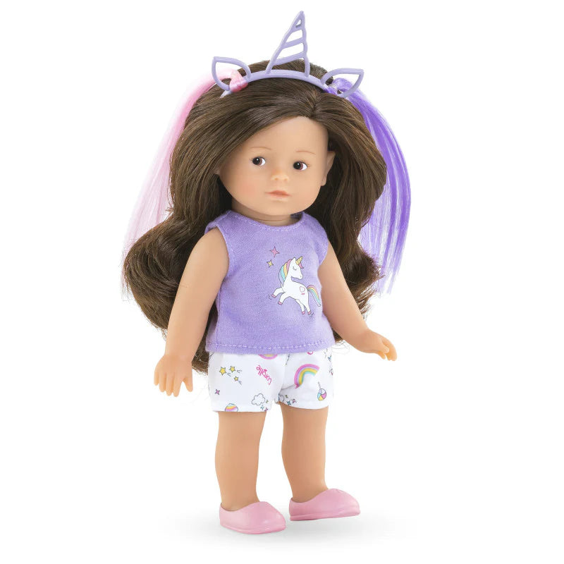 Mini Corolline Romy Unicorn Doll Set