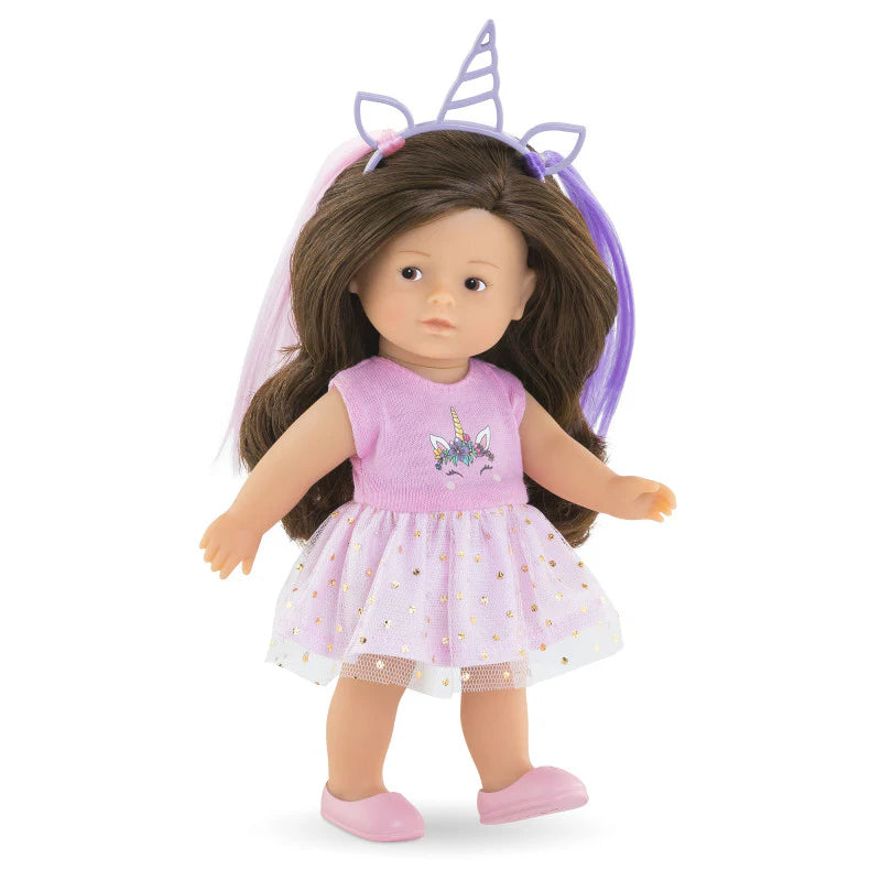 Mini Corolline Romy Unicorn Doll Set