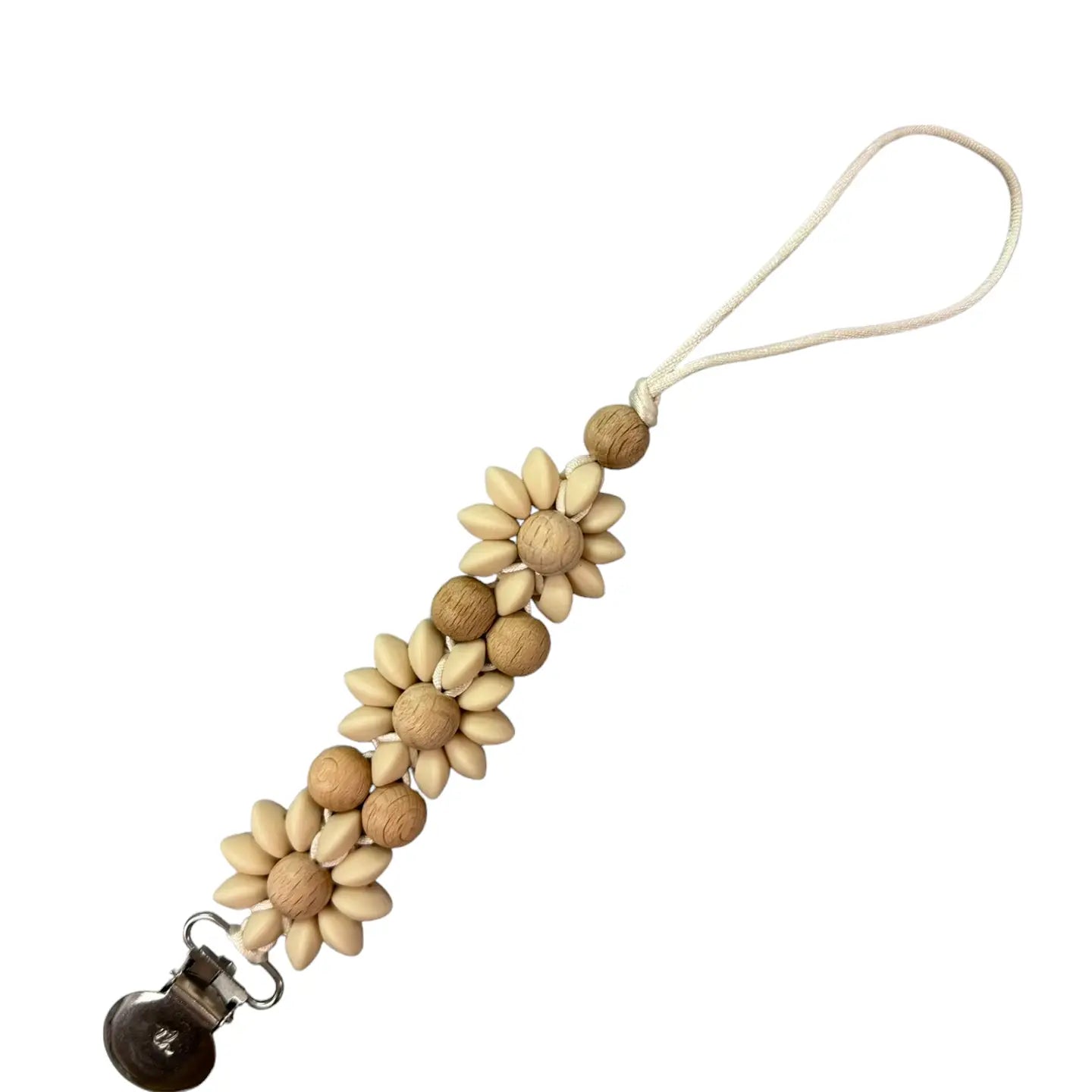 Flower Pacifier Clip