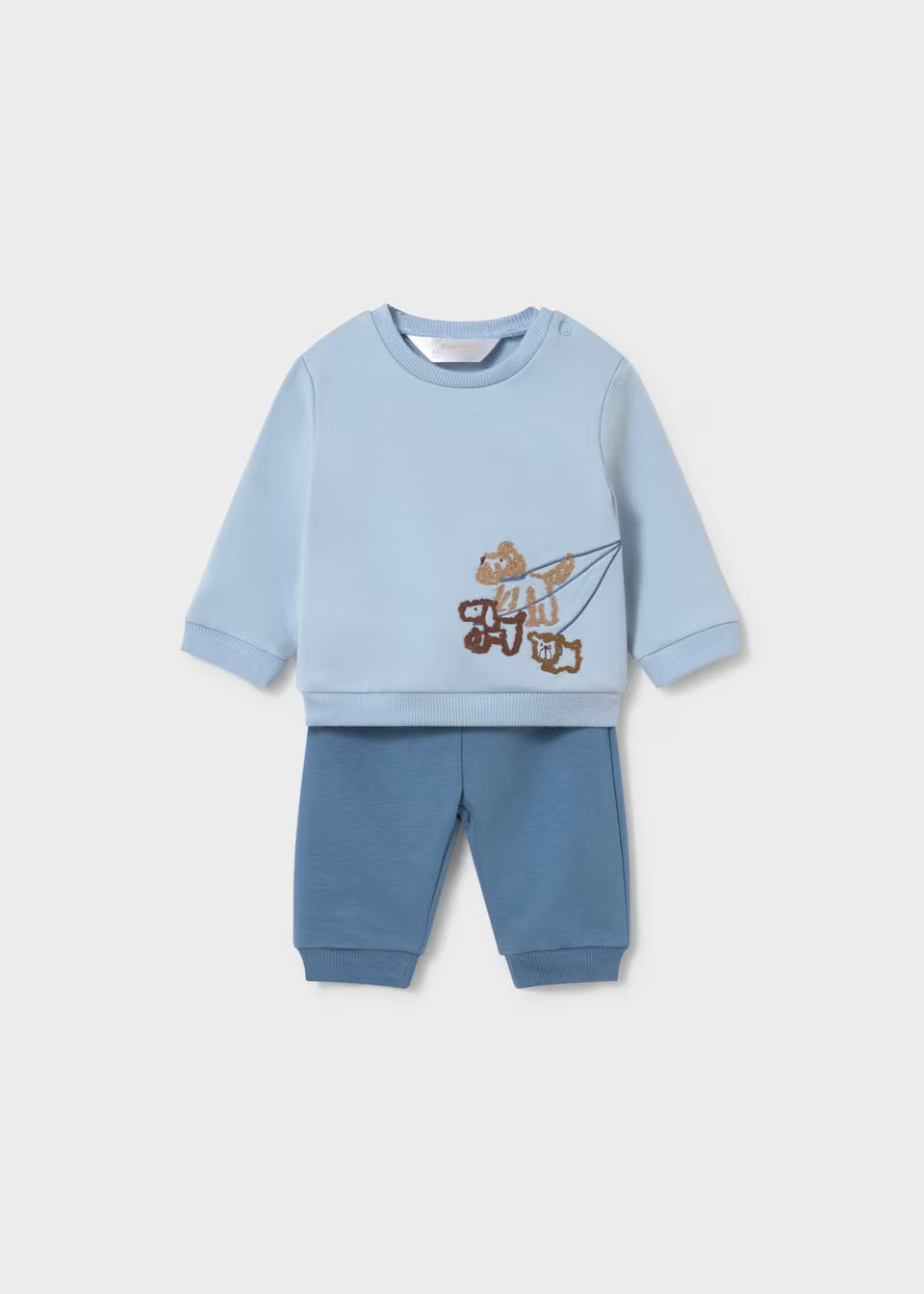 Blue Dog Walk Pant Set