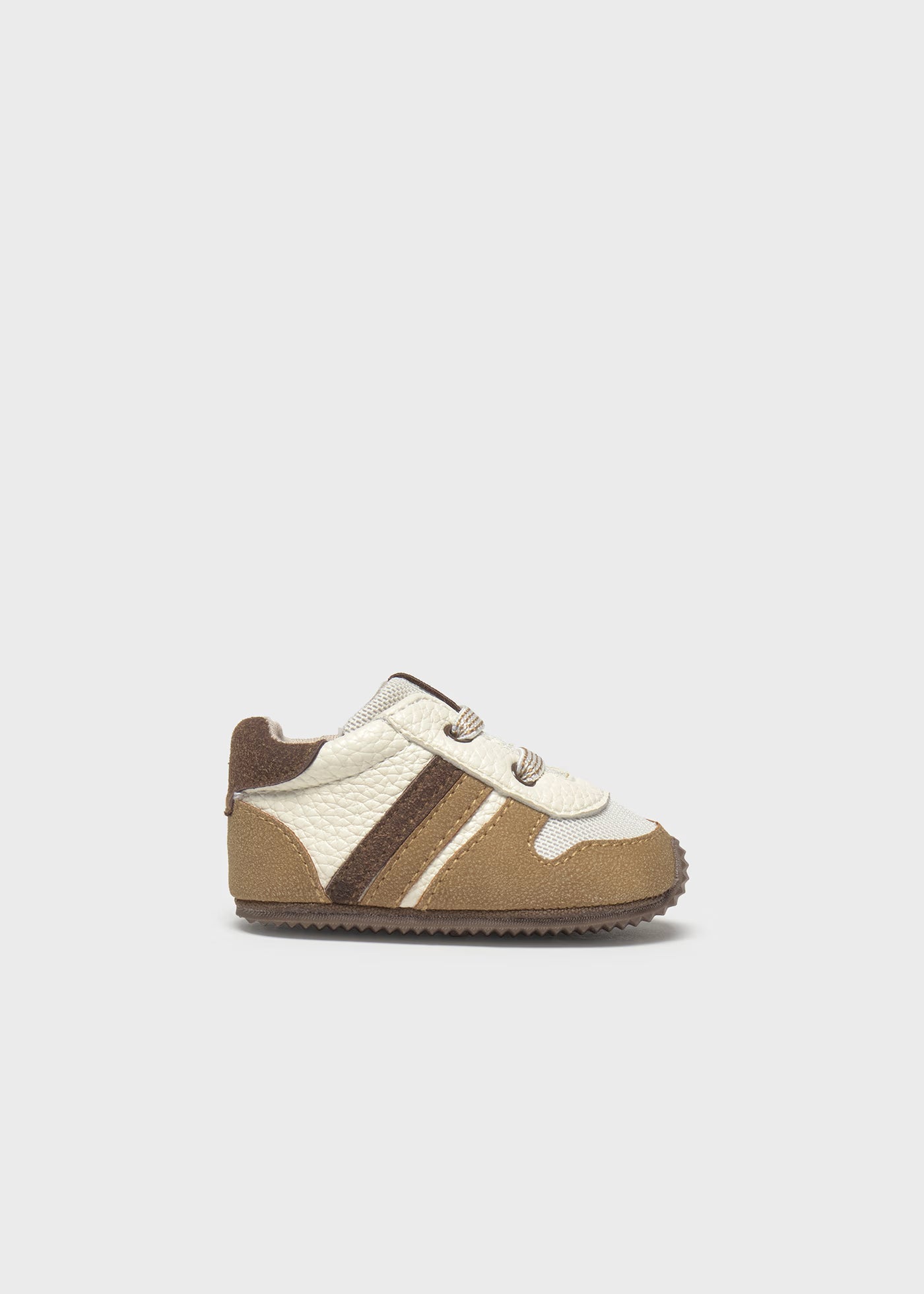 Camel Striped Sneaker