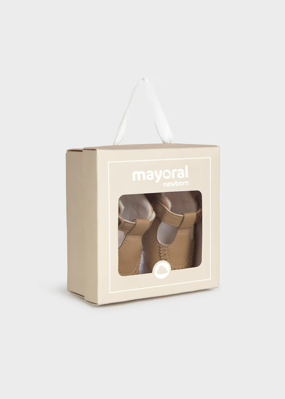 Tan Mary Jane Baby Shoes