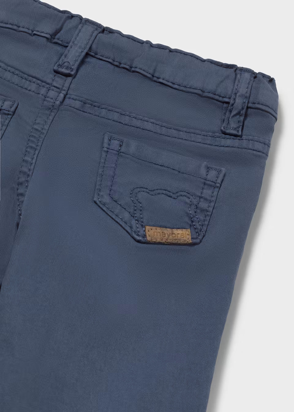 Teal Twill Trousers