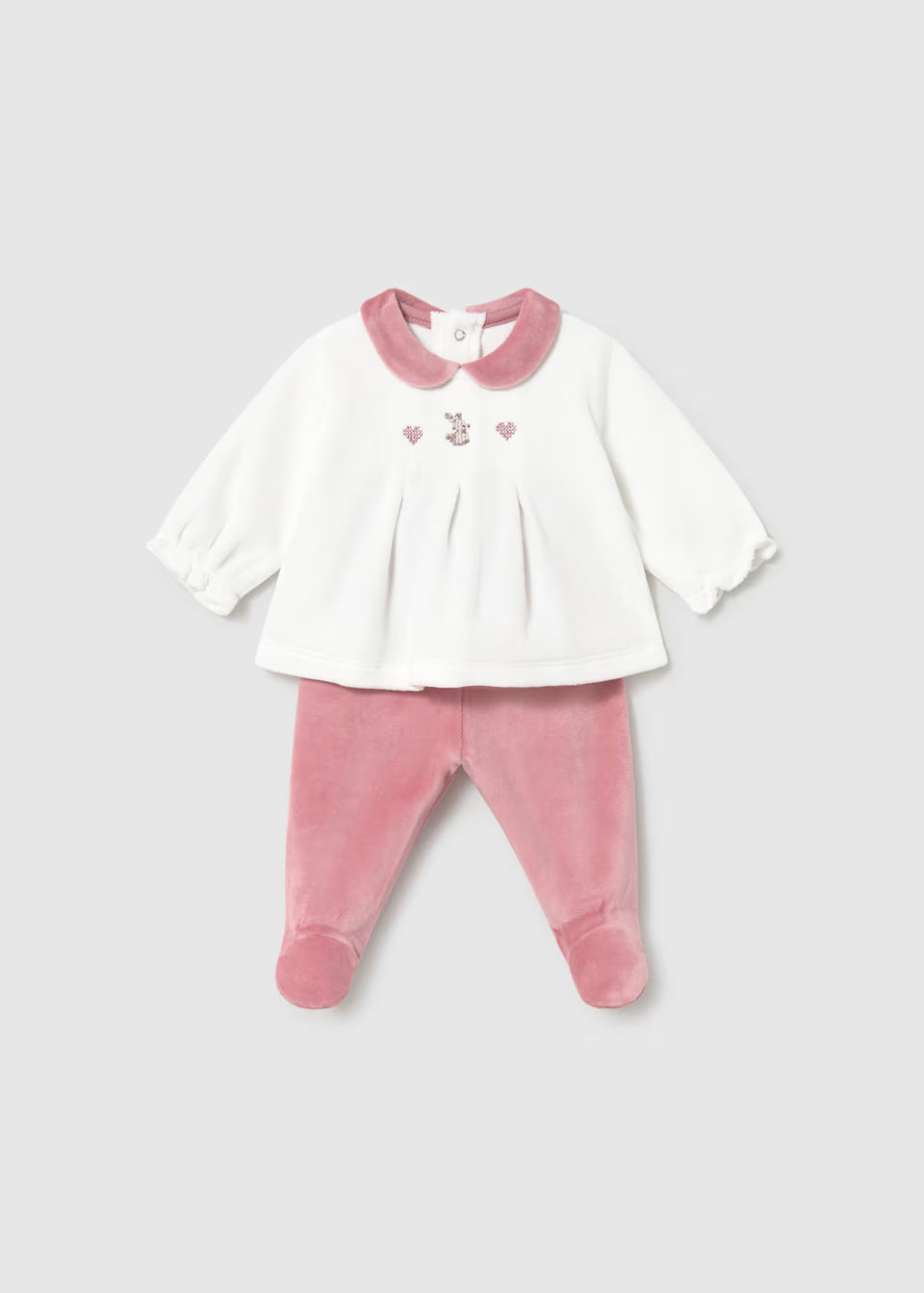 Bunny Velour Set