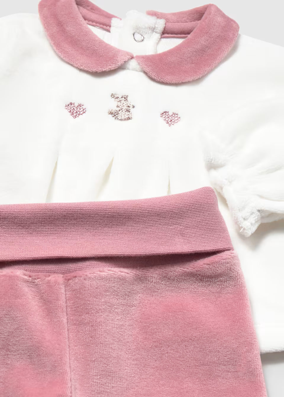 Bunny Velour Set