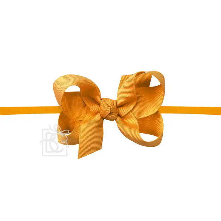 Pantyhose Headband w 3.5" Bow