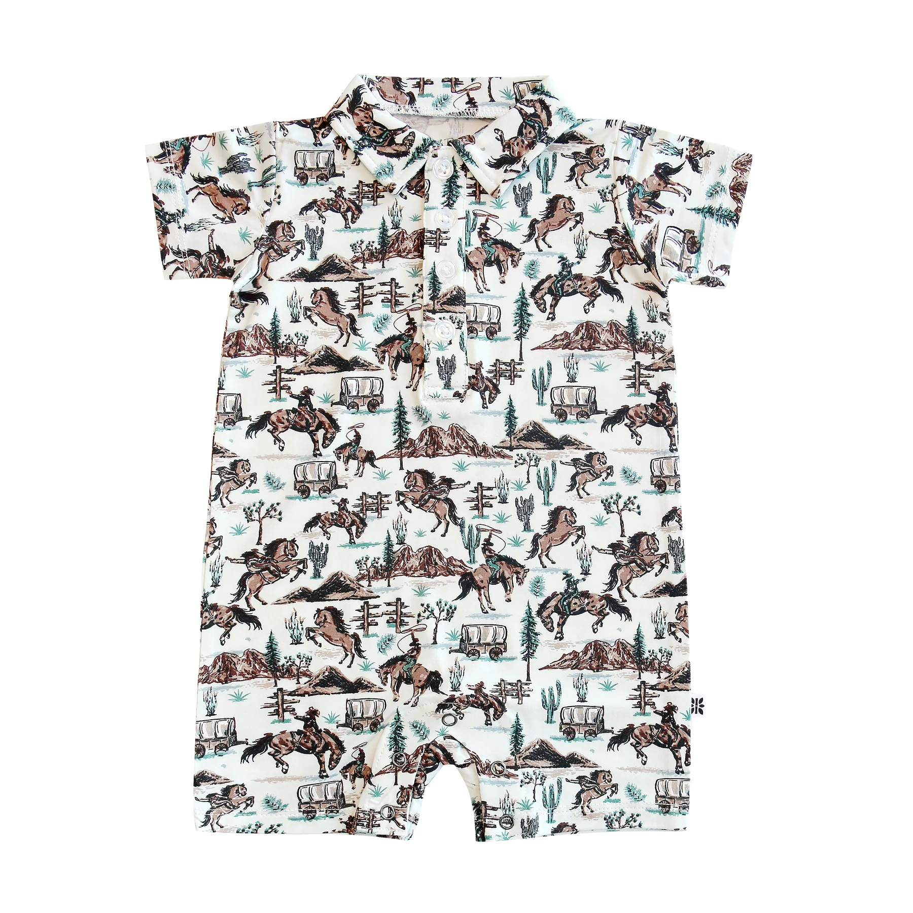 Blue Buffalo Bill Polo Romper